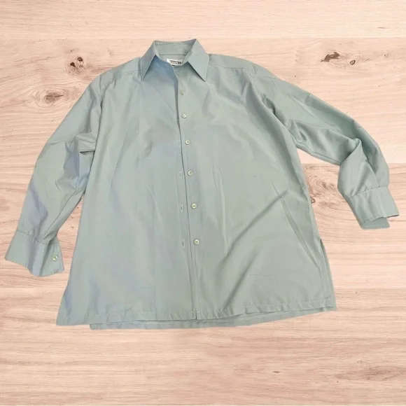 Vintage mint green Mr B two piece pants set womens size 8 - Picture 2 of 4